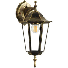 Светильник садово-парковый настенный Эра Веледа золото 360 мм E27 60 Вт IP55 (GBW-104-1-BR-0360)