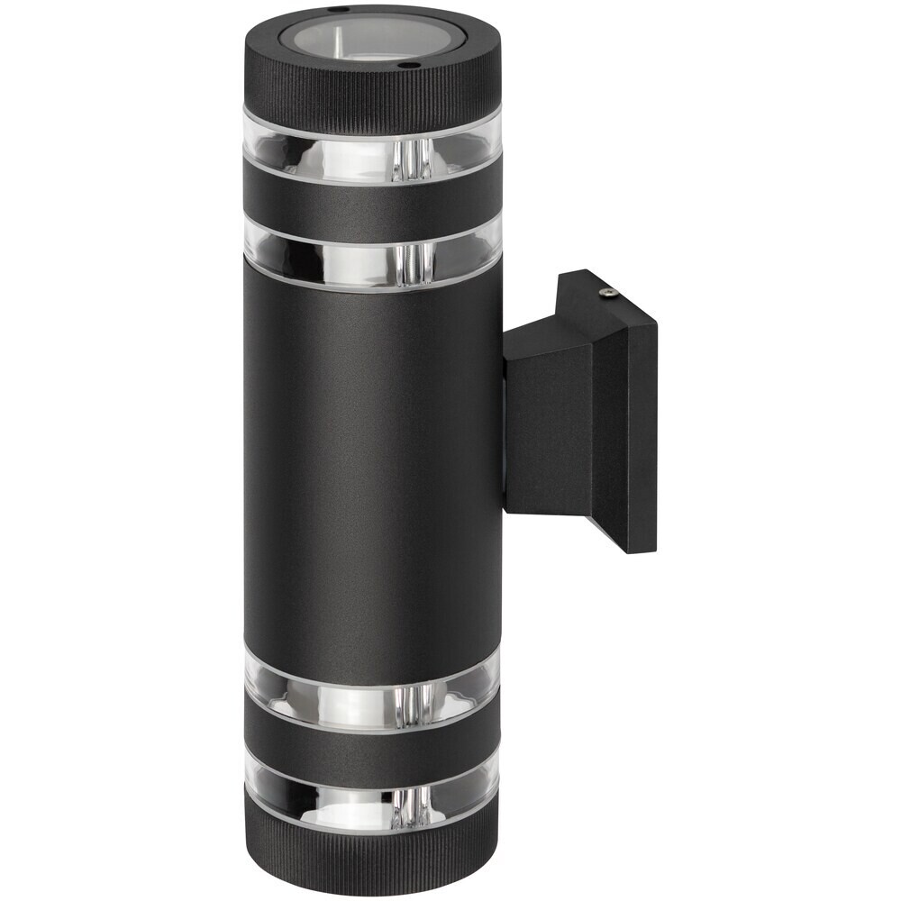 Светильник садово-парковый настенный Эра Адрия черный 300 мм E27 30 Вт IP55 (GBW-102-BL-0300)