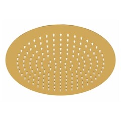 Лейка для верхнего душа WasserKraft d300 мм нержавеющая сталь золото глянцевое (A263) - фото 1