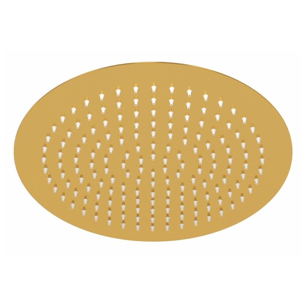 Изображение товара Лейка WasserKraft A263 Тропический душ Золото глянцевое 300 мм