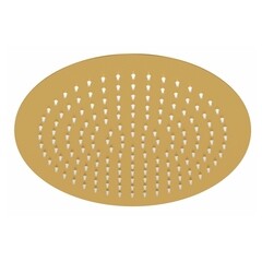 Лейка для верхнего душа WasserKraft d300 мм нержавеющая сталь золото матовое (A262) - фото 1