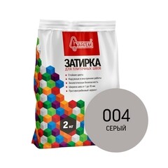 Изображение товара Затирка цементная эластичная Старатели серая 2 кг