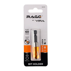 Держатель для бит Rage by Vira Quick Lock магнитный 60 мм - фото 2