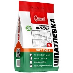 Изображение товара Шпаклевка цементная Старатели выравнивающая светло-бежевая 5 кг