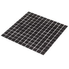 Мозаика Mir Mosaic Natural Color palette черная стеклянная 300х300х4 мм глянцевая - фото 5