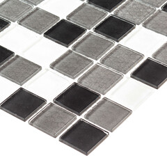 Мозаика Mir Mosaic Natural Color palette микс стеклянная 320х320х4 мм глянцевая - фото 4