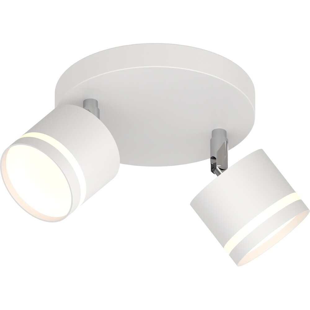 Изображение товара Спот потолочный Schaffner Salomon GX53 30 Вт 5 кв.м белый IP20 (4740-2 WH) Изображение товара Спот потолочный Schaffner Salomon GX53 30 Вт 5 кв.м белый IP20 (4740-2 WH)