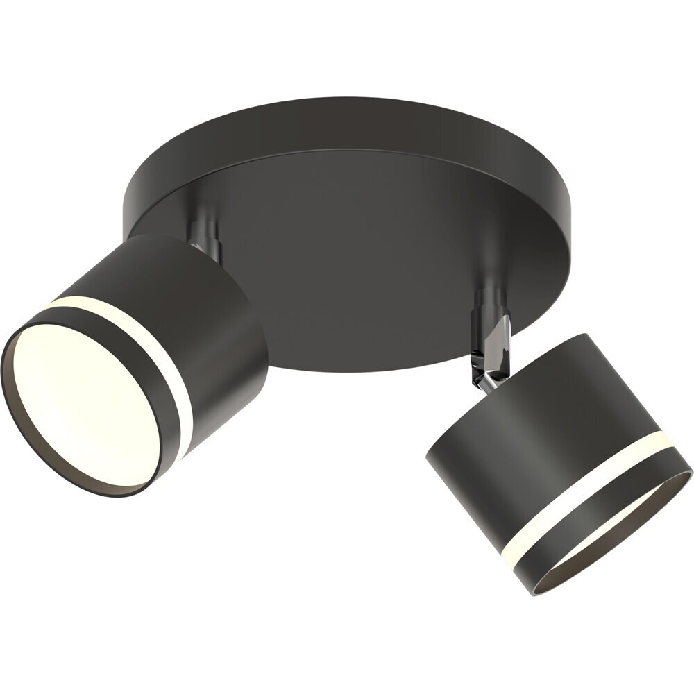 Изображение товара Спот потолочный Schaffner Salomon GX53 30 Вт 5 кв.м черный IP20 (4740-2 BK) Изображение товара Спот потолочный Schaffner Salomon GX53 30 Вт 5 кв.м черный IP20 (4740-2 BK)