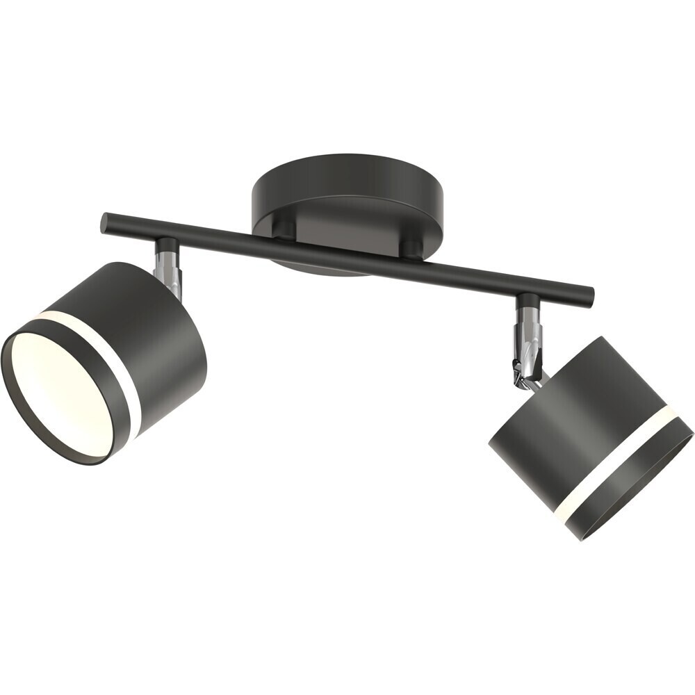 Изображение товара Спот потолочный Schaffner Bajuno GX53 60 Вт 5 кв.м черный IP20 (4735-2 BK)