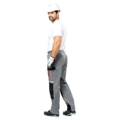 Брюки рабочие Техноавиа Мегаполис 48-50 рост 182-188 см серые - фото 3