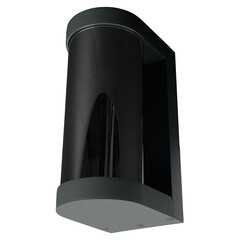 Светильник садово-парковый настенный Feron DH1901 черный 206 мм E27 40 Вт IP44 (52186) - фото 9