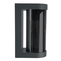 Светильник садово-парковый настенный Feron DH1901 черный 206 мм E27 40 Вт IP44 (52186)