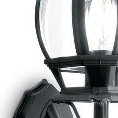 Светильник садово-парковый настенный Feron PL8101 черный 450 мм E27 100 Вт IP44 (11096) - фото 6