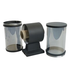 Светильник садово-парковый настенный Feron DH1302 черный 320 мм E27 40 Вт IP54 (51331) - фото 7