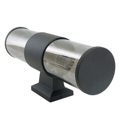 Светильник садово-парковый настенный Feron DH1302 черный 320 мм E27 40 Вт IP54 (51331) - фото 5