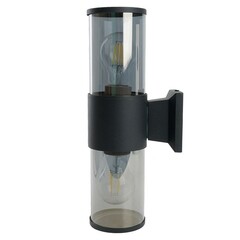 Светильник садово-парковый настенный Feron DH1302 черный 320 мм E27 40 Вт IP54 (51331)