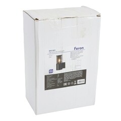 Светильник садово-парковый настенный Feron DH1301 черный 200 мм E27 40 Вт IP54 (51330) - фото 5