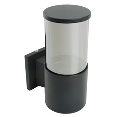 Светильник садово-парковый настенный Feron DH1301 черный 200 мм E27 40 Вт IP54 (51330)