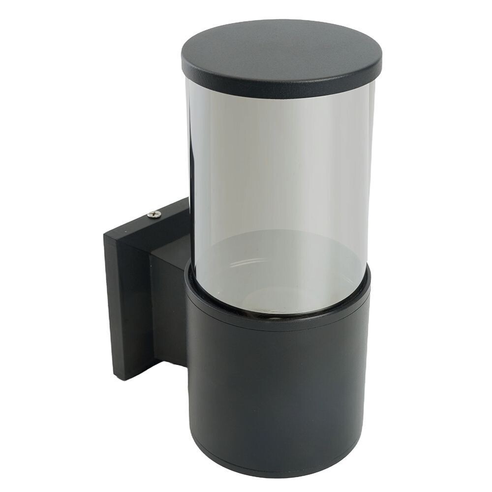 Светильник садово-парковый настенный Feron DH1301 черный 200 мм E27 40 Вт IP54 (51330)