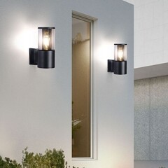 Светильник садово-парковый настенный Feron DH1301 черный 200 мм E27 40 Вт IP54 (51330) - фото 2