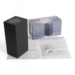 Светильник садово-парковый настенный Feron DH051 черный 160 мм GU10 20 Вт IP65 (48330) - фото 4