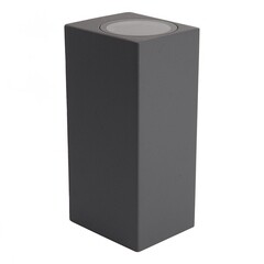 Светильник садово-парковый настенный Feron DH051 серый 160 мм GU10 20 Вт IP65 (48327)