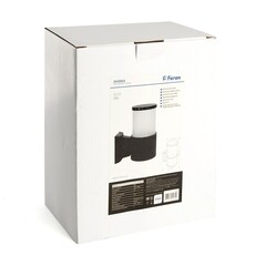 Светильник садово-парковый настенный Feron DH0904 черный 220 мм E27 60 Вт IP54 (11656) - фото 3