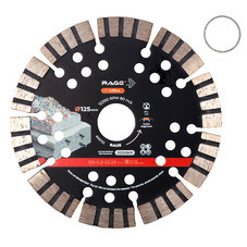 Диск алмазный по бетону Rage by Vira Max Cut Pro 125х22,2х2,2 мм турбосегментный сухой рез (600132)