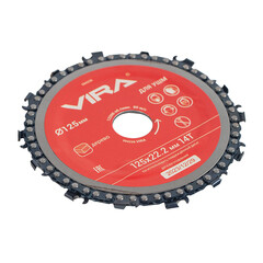 Диск пильный по дереву для УШМ Vira 125x22,2x4 мм 14 зубьев (594226) - фото 3