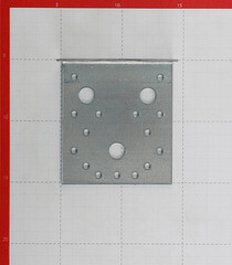 Уголок крепежный оцинкованный 105х105х90х1.8 мм - фото 2