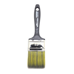 Кисть плоская искусственная щетина пластиковая ручка Boldrini 60х15 мм для эмалей и лаков на алкидной основе - фото 3