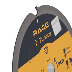 Диск пильный по фиброцементу Rage Furious 165x20x1,4 мм 4 зуба (594365) - фото 7