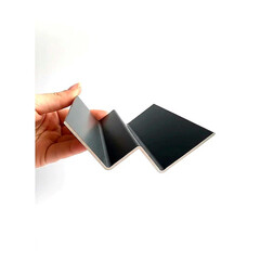 Угол внутренний для фиброцементного сайдинга Fibra Plank 3000 мм графитовый серый - фото 2