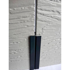 J-профиль для фиброцементного сайдинга Fibra Plank 3000х41,9 мм графитовый серый соединительный - фото 3