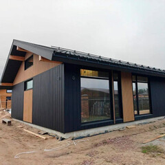 Сайдинг фиброцементный Fibra Plank 3000х200 мм графитовый черный - фото 2