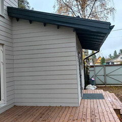 Сайдинг фиброцементный Fibra Plank 3000х200 мм серый светлый - фото 2