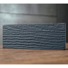 Сайдинг фиброцементный Fibra Plank 3000х200 мм графитовый серый - фото 5