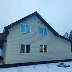 Сайдинг фиброцементный Fibra Plank 3000х200 мм светлая слоновая кость - фото 4