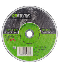 Круг отрезной по металлу Debever 230х22,2х2 мм (WC23020229S/30326)