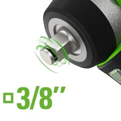 Гайковерт ударный аккумуляторный бесщеточный Greenworks G24IW200 24 В без АКБ и ЗУ (3803607) - фото 4