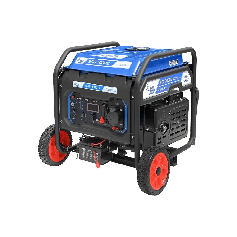 Изображение товара Генератор бензиновый ТСС SGG 7000Ei 7 кВт инверторного типа (060027)