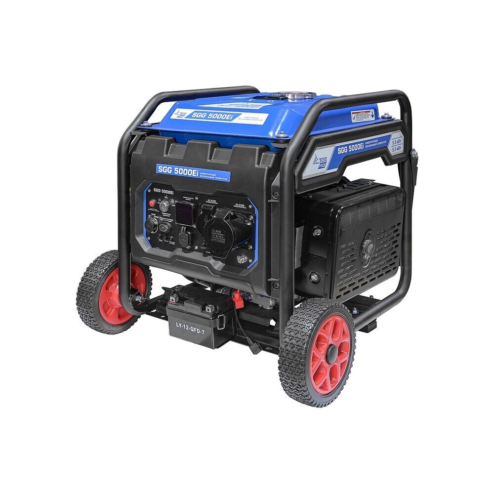 Изображение товара Генератор бензиновый ТСС SGG 5000Ei 5 кВт инверторного типа (060040)