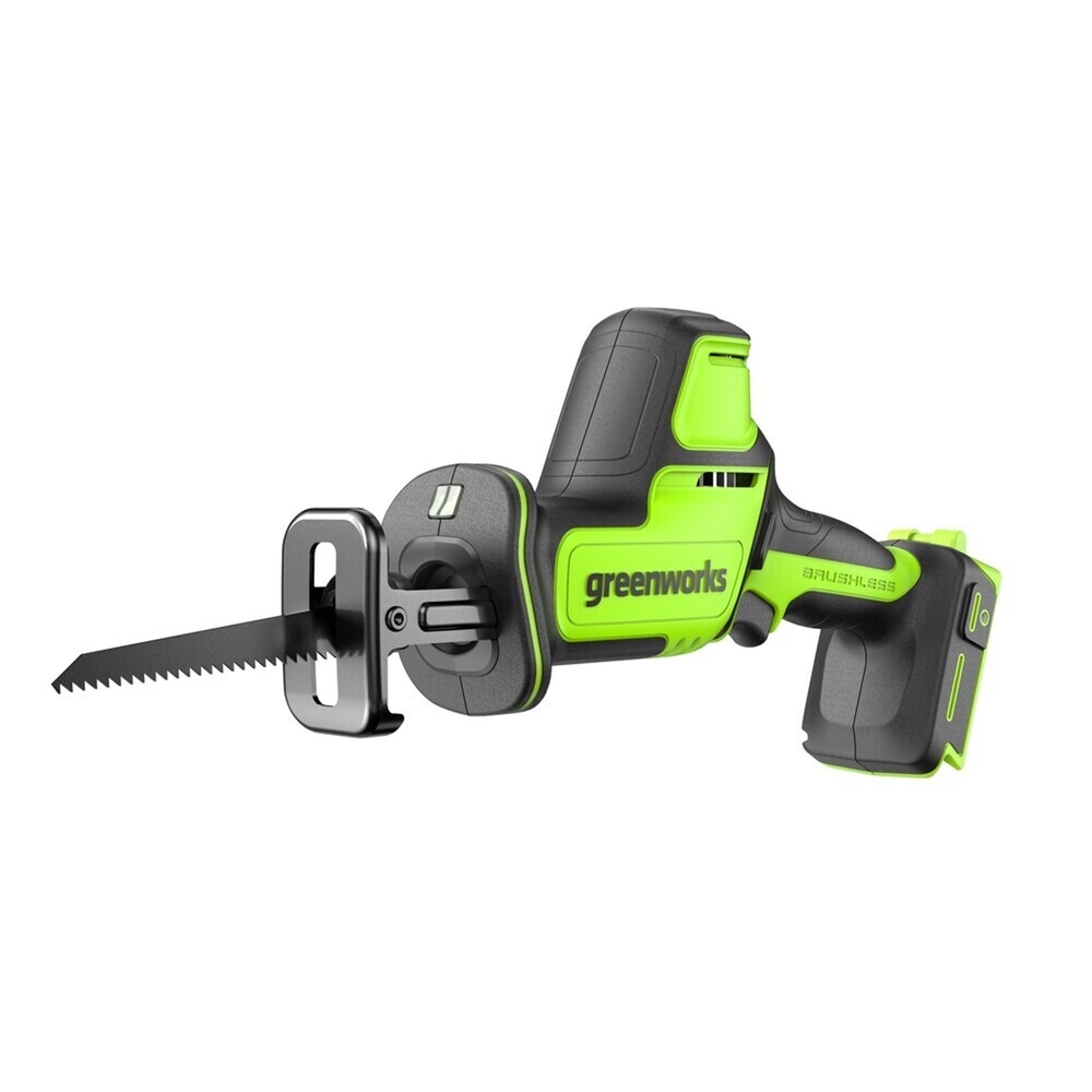 Изображение товара Пила сабельная аккумуляторная Greenworks GPT-CRS-25 24 В без АКБ и ЗУ (1200507)