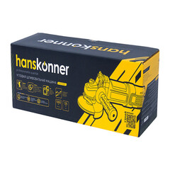 Шлифмашина угловая электрическая Hanskonner HAG13125E 1300 Вт d125 мм - фото 2