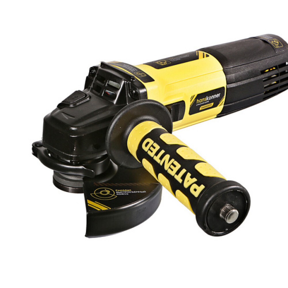 Изображение товара Шлифмашина угловая электрическая Hanskonner HAG13125TE 1350 Вт d125 мм