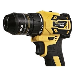 Дрель-шуруповерт аккумуляторная бесщеточная Hanskonner HCD2065C 18 В 2 Ач Li-Ion 2 АКБ и ЗУ - фото 11