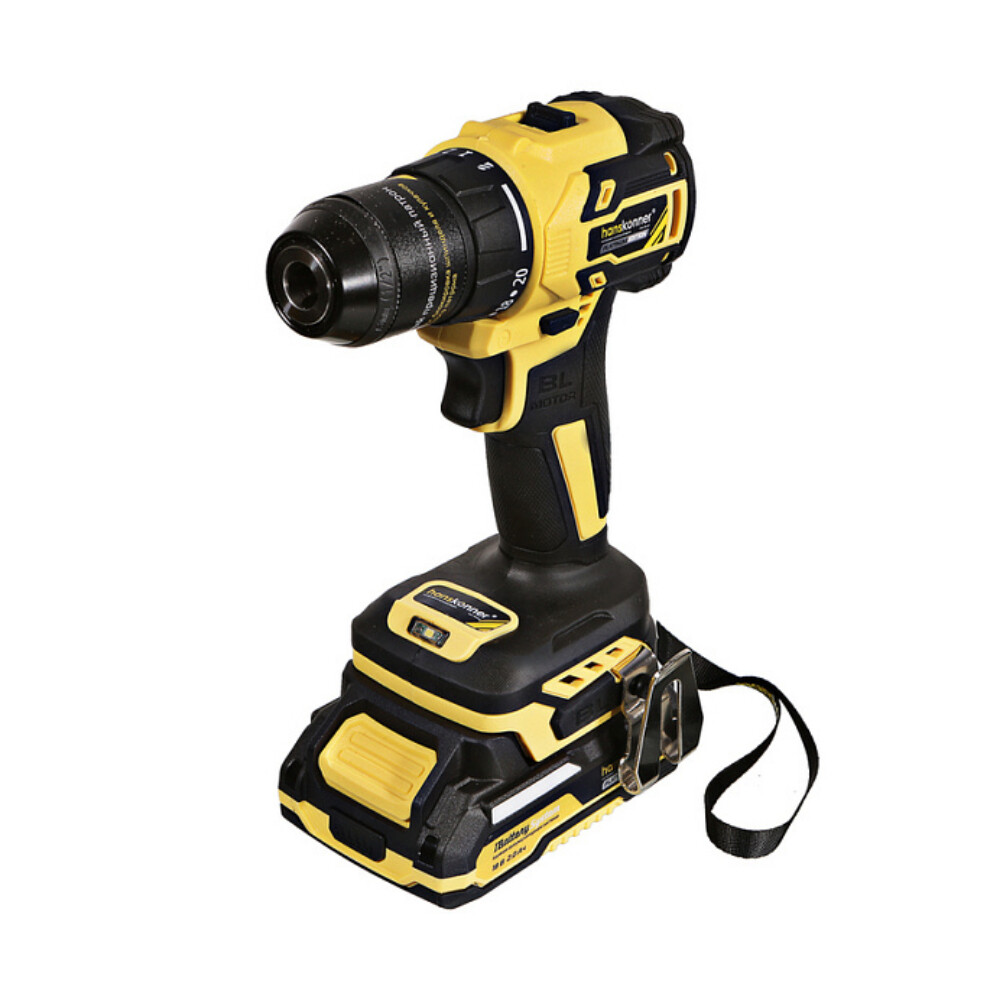 Изображение товара Дрель-шуруповерт Hanskonner HCD2065C 18В 60 Нм 2Д 2Ач