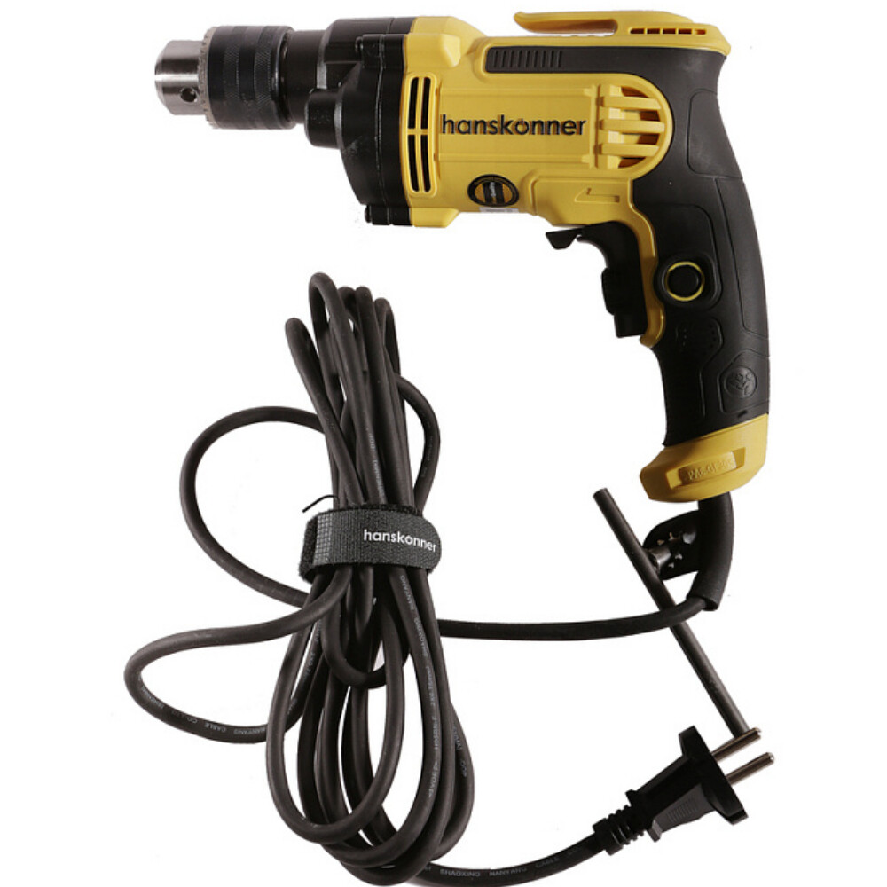 Изображение товара Дрель Hanskonner HID2175 700Вт безударная с кулячковым патроном и морозостойким кабелем Изображение товара Дрель Hanskonner HID2175 700Вт безударная с кулячковым патроном и морозостойким кабелем