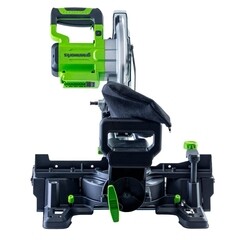 Пила торцовочная аккумуляторная Greenworks GD24MS216 216 мм 8 Ач Li-lon с АКБ и ЗУ (1501707UH) - фото 7