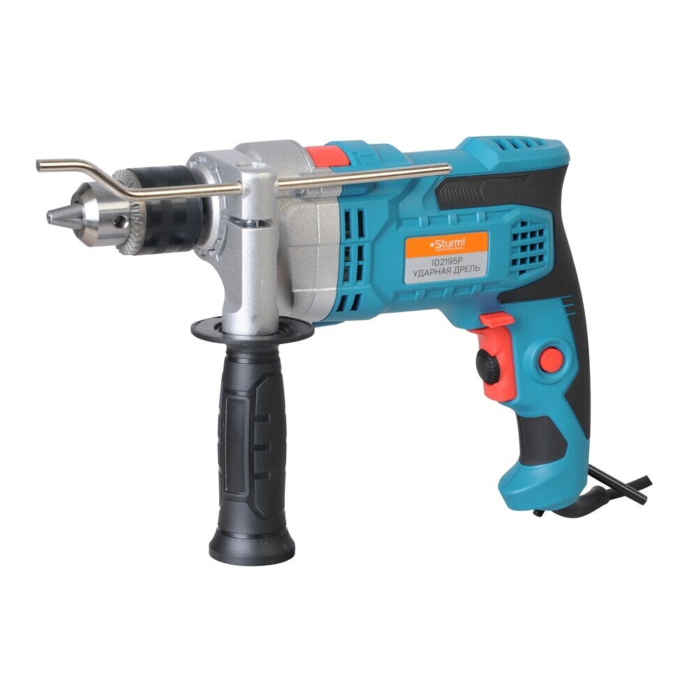 Изображение товара Дрель сетевая ударная Sturm Профи ID2195P 1000 Вт быстрозажимной патрон